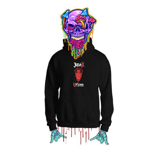 (2) JudaX´s more Distorted Hoodie Front/Back