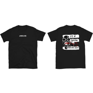 Hardcore Night Tee Front/Back