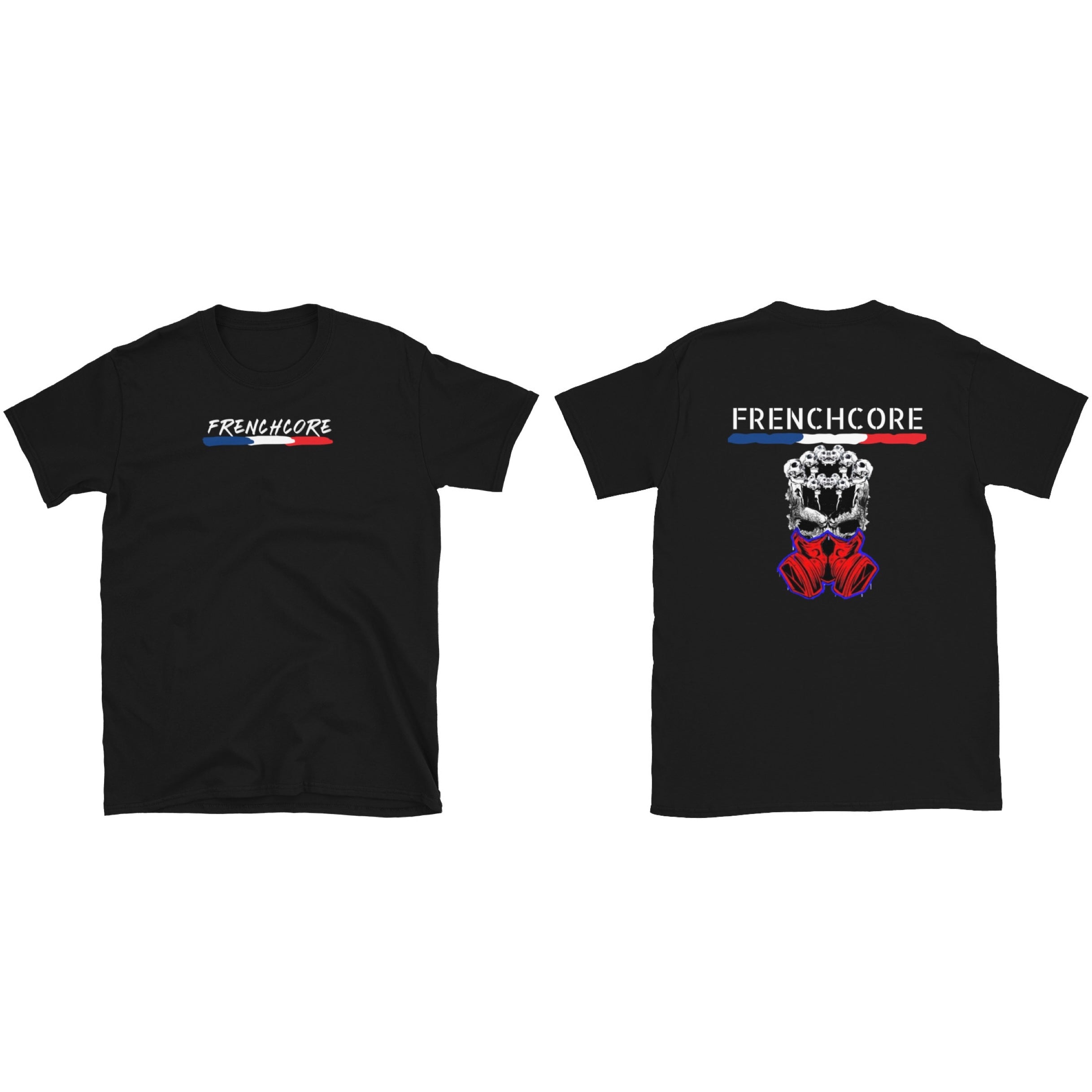 Frenchcore Tee Front/Back