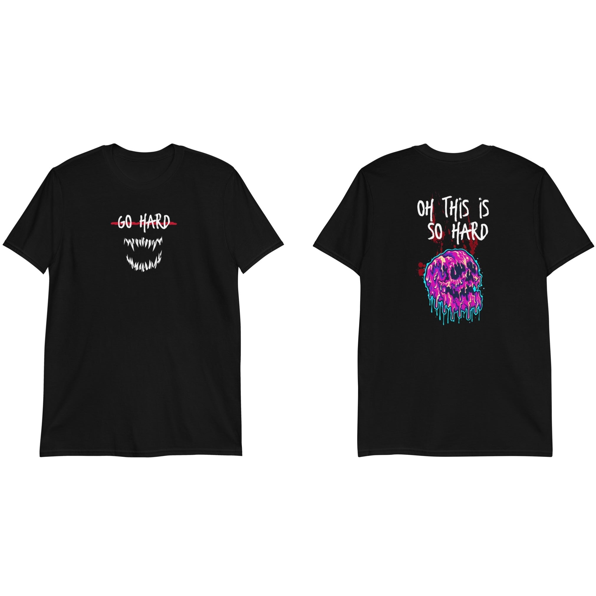 Go Hard Tee Front/Back