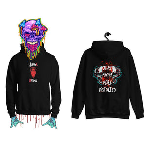 (2) JudaX´s more Distorted Hoodie Front/Back