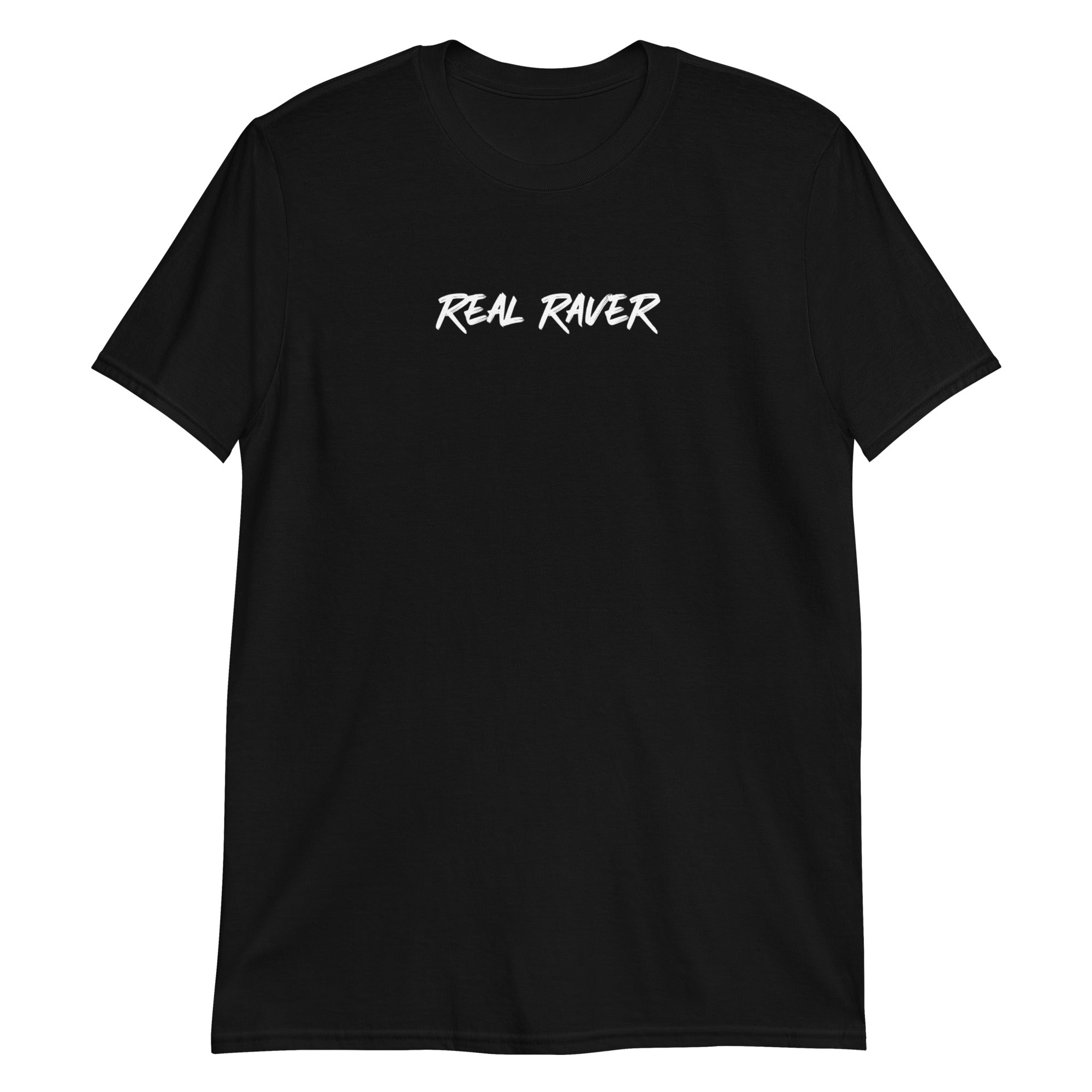 Real Raver Tee Front/Back