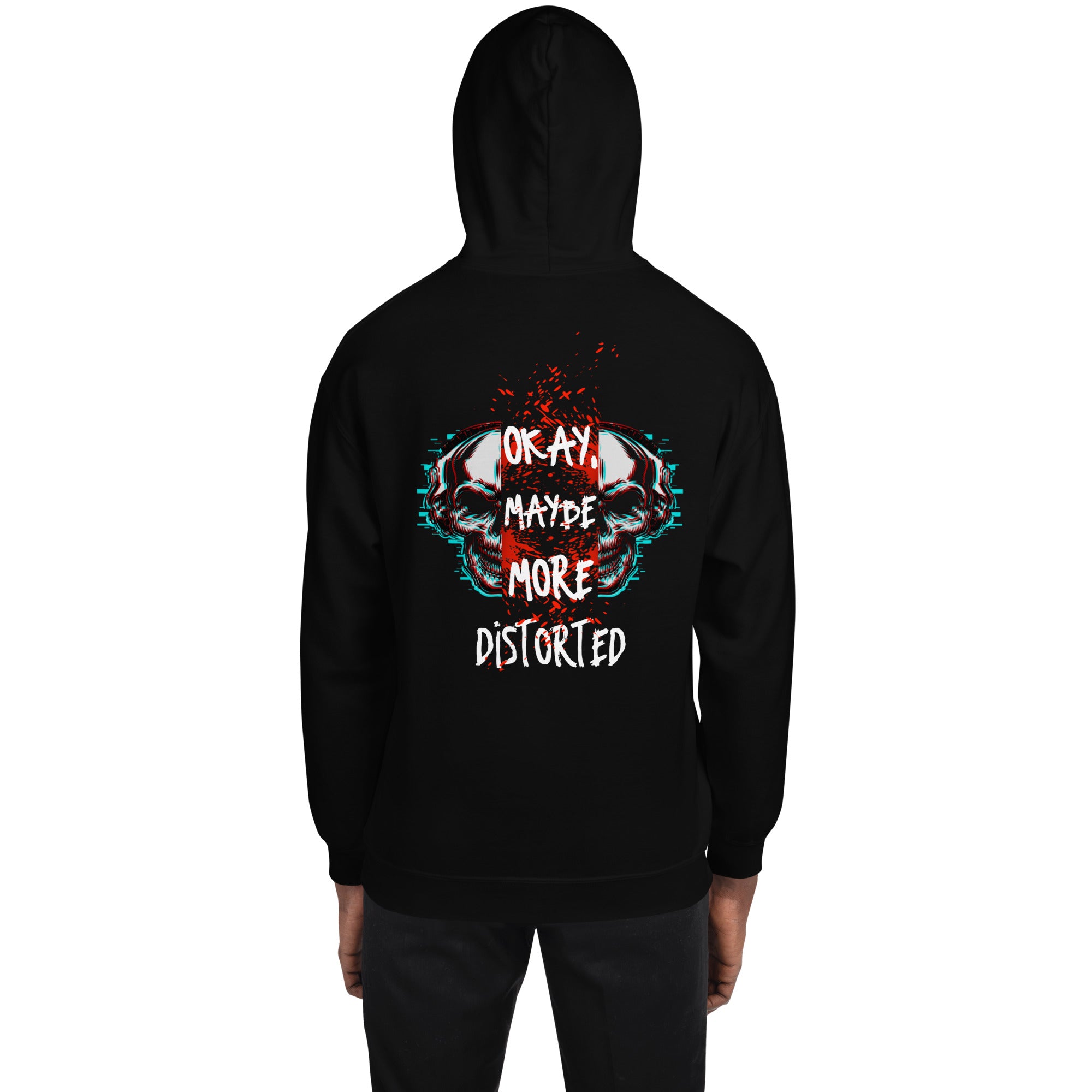 JudaX´s more Distorted Hoodie Front/Back