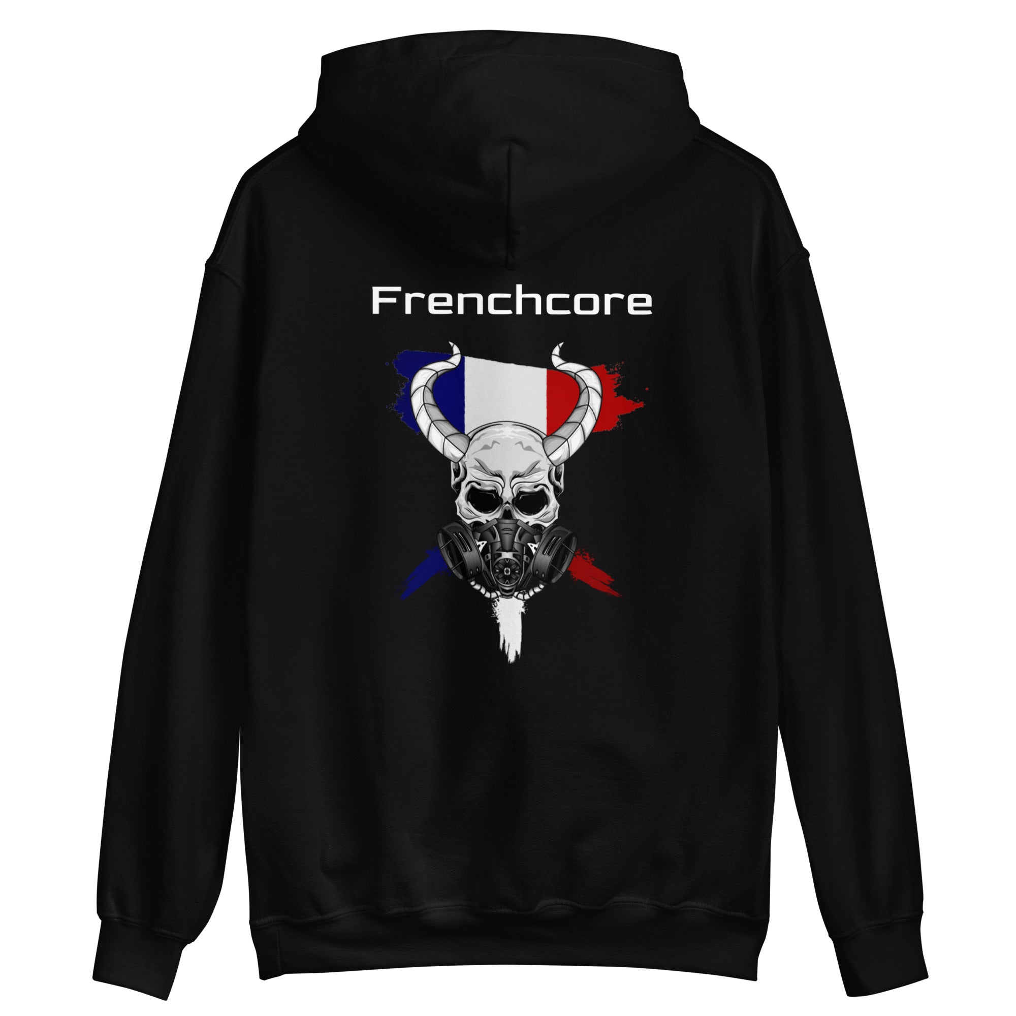 Front Embroidery Frenchcore Hoodie Front/Back