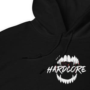 Hardcore to the Bone Hoodie Front/Back